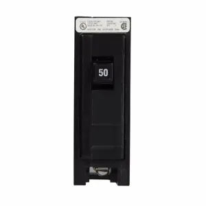 EATON BAB1050S Magnetic Circuit Breaker, Bolt-On Mounting, 50 A, Single-Pole, 120/240 V | BJ7PJL