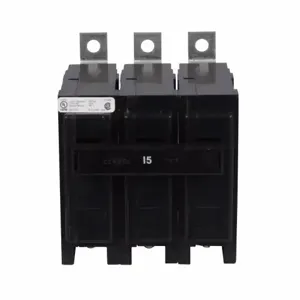 EATON BAB3015HE Quicklag Industrial Thermal-Magnetic Circuit Breaker, 15A, Bab Type, 6 Kaic | BJ7PRK