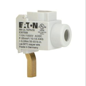 EATON BBUL-TEPA-35-3 Box Type Wiring Lug, 115A, 1000 VAC/VDC, 1 Openings, #10 Awg-1/0 Copper Only, Pack Of 3 | CV6TQE