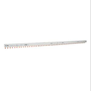 EATON BBUL25-2P-2M56-SP Busbar, 100A, 480 VAC, Cut To Length Permitted, Connects Up To 2-Pole | CV6NAK