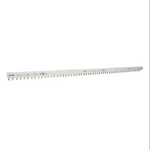 EATON BBUL25-2P-2M56-SP Busbar, 100A, 480 VAC, Cut To Length Permitted, Connects Up To 2-Pole | CV6NAK