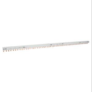 EATON BBUL25-3P-3M57-SP Busbar, 100A, 480 VAC, Cut To Length Permitted, Connects Up To 3-Pole | CV6NAL