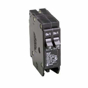 EATON BD1525 Thermal Magnetic Circuit Breaker, Type Bd 1-Inch Ctl Plug-On Circuit Breaker | BJ7QAT