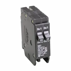 EATON BD2515 Thermal Magnetic Circuit Breaker, Type Bd 1-Inch Ctl Plug-On Circuit Breaker | BJ7QBG