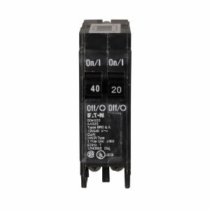 EATON BD4020 Thermal Magnetic Circuit Breaker, Type Bd 1-Inch Ctl Plug-On Circuit Breaker | BJ7QBN
