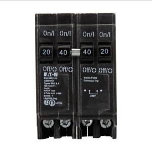 EATON BQC2402120 Thermal Magnetic Circuit Breaker, Type Bqc 1-Inch Ctl Plug-On Circuit Breaker | BJ7RFF