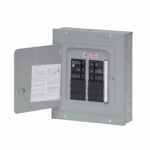 EATON BR1020B100SRNV Main Lug Loadcenter, Feed-Through Lugsain Circuit Breaker, 100 A, B2R, Aluminum, Nema 1 | BJ7RGF