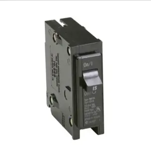 EATON BR115 Br Thermal Magnetic Circuit Breaker, Type Plug-On Circuit Breaker, 15 A | BJ7RGG