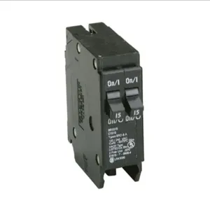 EATON BR1515 Br Thermal Magnetic Circuit Breaker, Type Plug-On Circuit Breaker, 15-15 A | BJ7RJQ