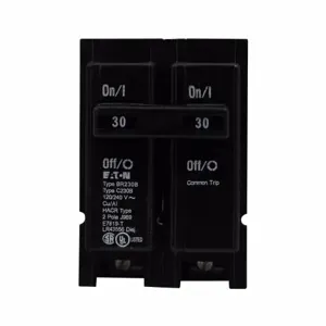 EATON BR230B Br Thermal Magnetic Circuit Breaker, Type Plug-On Circuit Breaker | BJ7RQB