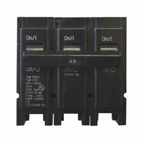 EATON BR355 Br Thermal Magnetic Circuit Breaker, Type Plug-On Circuit Breaker, 55 A, 10 Kaic | BJ7RYL