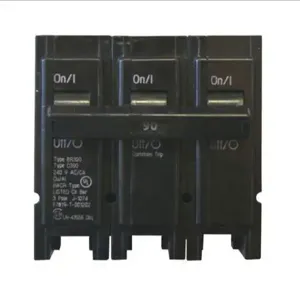 EATON BR390 Br Thermal Magnetic Circuit Breaker, Type Plug-On Circuit Breaker, 90 A, 10 Kaic | BJ7RYR