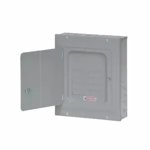 EATON BR816L125SDP Main Lug Loadcenter, 125 A, 7, Aluminum, Nema 1, Metallic, 10 Kaic, Br, Surface, Nema 1 | BJ7TEY