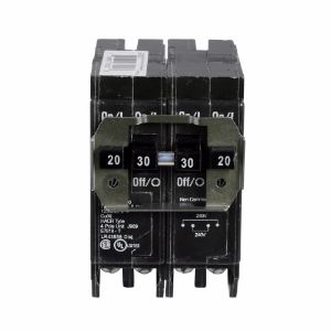 EATON BRDC220230 Br Thermal Magnetic Circuit Breaker, Type Quad Circuit Breaker, 20 A | BJ7TLH