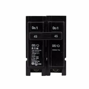 EATON BRHH245 Br Thermal Magnetic Circuit Breaker, Type Plug-On Circuit Breaker, 45 A, 42 Kaic | BJ7TPQ