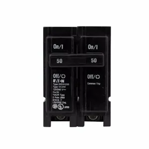 EATON BRHH250 Br Thermal Magnetic Circuit Breaker, Type Plug-On Circuit Breaker, 50 A, 42 Kaic | BJ7TPK