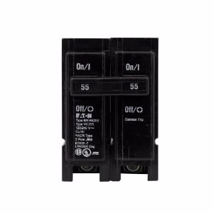 EATON BRHH255 Br Thermal Magnetic Circuit Breaker, Type Plug-On Circuit Breaker, 55 A, 42 Kaic | BJ7TPY