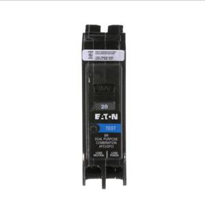 EATON BRP120DF Thermal Magnetic Circuit Breaker, Af/Gf 1 Pole, 20A, 10Kaic | CE6GFU