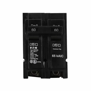 EATON BRX2110 Thermal Magnetic Circuit Breaker, Thermal-Magnetic Circuit Breaker, 110 A, 65 Kaic | BJ7TVC