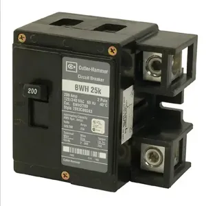 EATON BWH2225 Bolt On Circuit Breaker Bw 225 Amp 240vac 2p 25kaic@240v | AG8MGJ