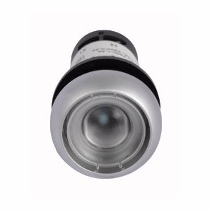EATON C22-DRL-XB-K10-24 Drucktaster, beleuchtet, Taste: knopflos, LED, silberne Blende | BJ7VMR