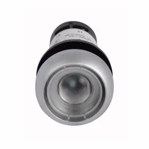 EATON C22-DRL-XB-K10-230 Pushbutton, Illuminated, Button: Buttonless, Led, Silver Bezel | BJ7VMV