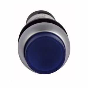 EATON C22-DRLH-B-K10-24 Pushbutton, Illuminated, Button, Led, Silver Bezel, Extended | BJ7VLA 20AY21