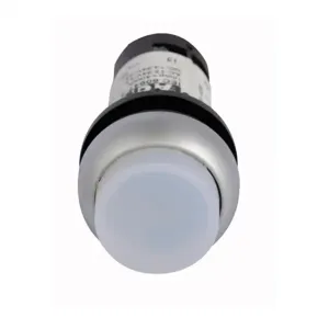 EATON C22-DLH-W-K10-230 Pushbutton, Illuminated, Button, Led, Silver Bezel, Extended | BJ7VEX