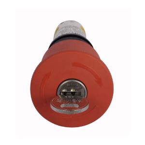 EATON C22-PVS45P-RS-K11 C22, 22.5 Mm Compact Pushbutton Emergency Stop, Non-Illuminated, Button, 45 Mm | BJ7VYF