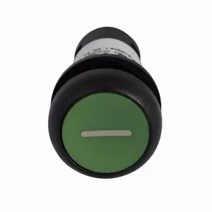 EATON C22S-DR-G-X1-K10 Pushbutton, Etching: X1, Green Actuator, Black Bezel, 1No7 | BJ7WDQ