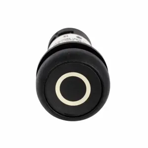 EATON C22S-D-S-X0-K11 Pushbutton, Etching: X0, Black Actuator, Black Bezel, 1No 1Nc | BJ7WHY