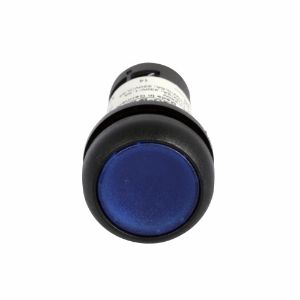 EATON C22S-DL-B-K10-120 Drucktaster, beleuchtet, Taste, LED, Taste: schwarze Blende, bündig | BJ7WBD