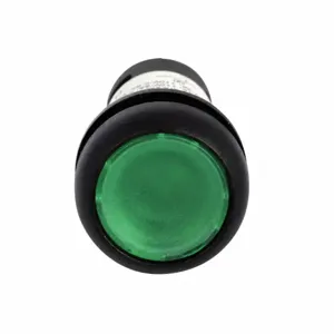 EATON C22S-DRL-G-K10-24 Pushbutton, Illuminated, Button, Led, Button: Black Bezel, Flush | BJ7WEX