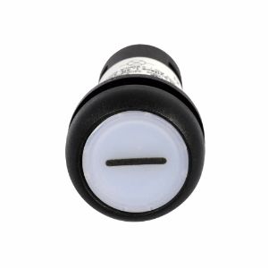 EATON C22S-DL-W-X1-K10-230 Drucktaster, beleuchtet, Taste, LED, Taste: schwarze Blende, bündig | BJ7WCV