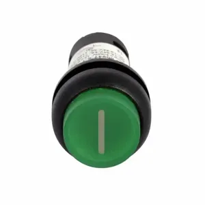 EATON C22S-DLH-G-X1-K10-24 Pushbutton, Illuminated, Button, Led, Button Black Bezel, Extended | BJ7WBZ