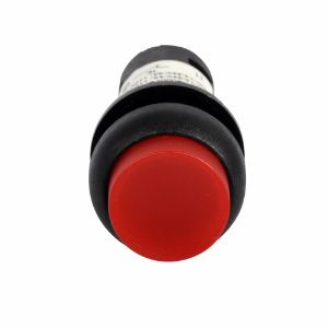 EATON C22S-DRLH-R-K01-120 Drucktaster, beleuchtet, Taste, LED, Taste, schwarze Blende, erweitert | BJ7WFH