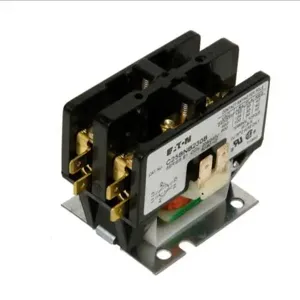 EATON C25BNB230A Definite Purpose Contactor, Mounting Plate, Quick, 25A, Quick Connect | BJ7XAP 49C073