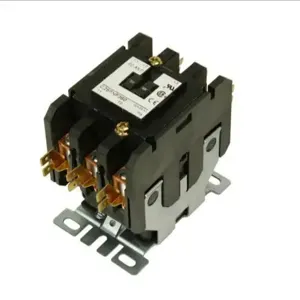 EATON C25GNF390T Definite Purpose Contactor, 90A, Two And Three-Pole, Open With Metal Mounting Plate | BJ8BKP 49C096