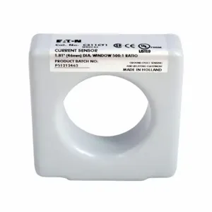 EATON C311CT15 Current Transformer, 10000:1 Ratio, 7.875 X 11.25 Window | BJ8BTQ