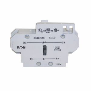 EATON C320KGY3 Side Mounted Auxiliary Contact With Special Marking | BJ8BXV