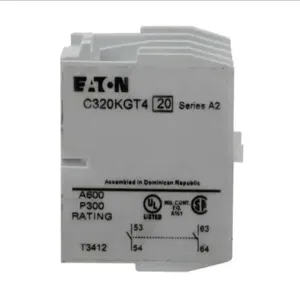 EATON C320KGT4 Freedom Nema Auxiliary Contact, Soft Starter-Fusible Disconnect, 600A | BJ8BXE