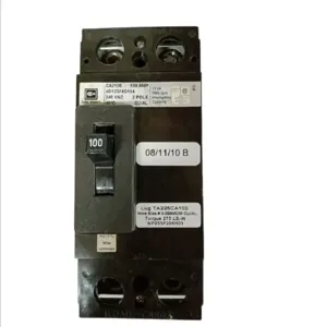 EATON CA2100 Circuit Breaker Feed-thru 100 Amp 240vac 2p 10kaic@240v | AG8MGL