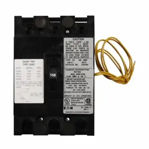 EATON CC3150SR2D Type Cc Molded Case Circuit Breaker | BJ8FVR