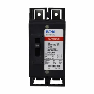 EATON CCVH2125W Type Ccv Tenant Main Circuit Breaker, Tenant Main Circuit Breaker, 125 A, 25 Kaic | BJ8GCE