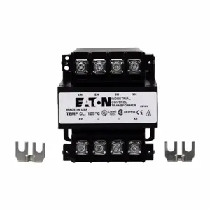 EATON CE0150E3YCE Industrial Control Transformer, Ce Marked, Pv 380V, Taps None, Sv 24V | BJ8GGL