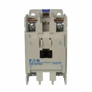 EATON CE15FN2AB IEC Contactor, 32A, 110-120 Vac, 50-60 Hz, 32A, Frame F, 90 Mm, 50-60 Hz, 2 Hp | BJ8GVT