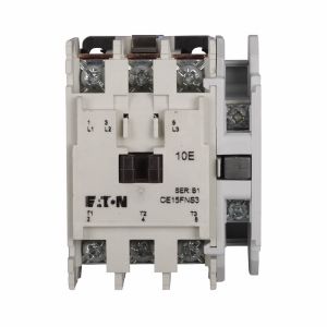 EATON CE15FNS3UB Freedom IEC Contactor, F-Frame, Non-Reversing, No Overload Relay, 32A, Three-Pole | BJ8GXX