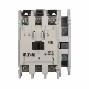 EATON CE15FNS3BB Freedom IEC Contactor, F-Frame, Non-Reversing, No Overload Relay, 32A, Three-Pole | BJ8GXH