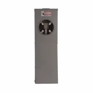 EATON CHM1G9N9NSUPR Pedestal Mount Metered, No Prop Rod, Metered-Ring, Ground Faultund Fault | BJ8KFE