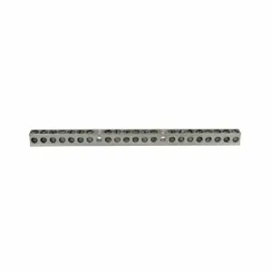 EATON CH9GP21 Ch Ground Bar Kit, 21 Terminals, Two Central Mounting Holes | BJ8JMD